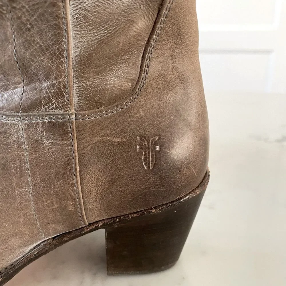 RARE Iconic FRYE Women's Jackie Tall Riding Boots in Slate size 8 - Picture 4 of 10